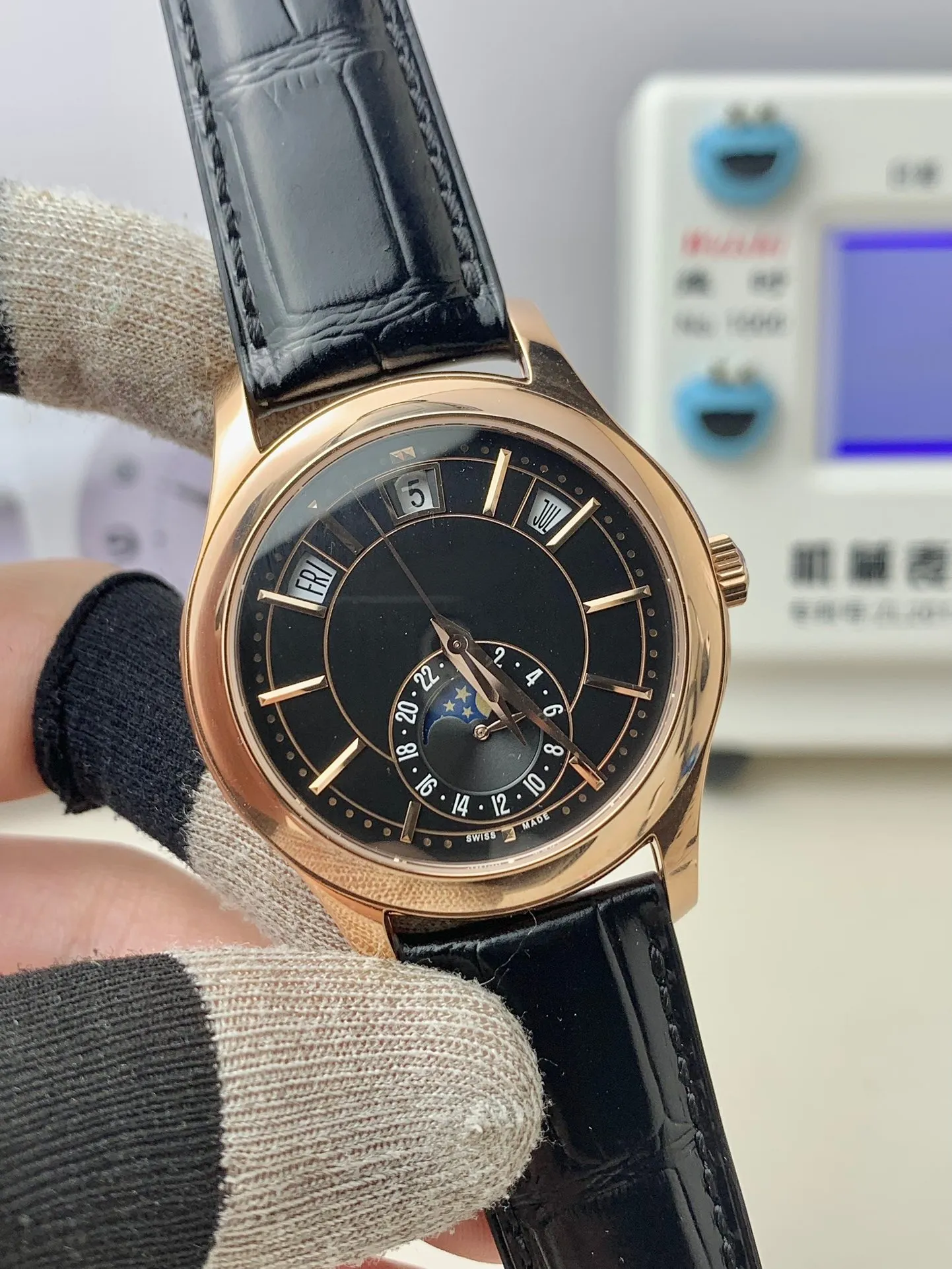 mens rose gold dress watch BDFL06 Automatic Moon Phase Dress... From Chinesemadewatch, Rs.13,727.74 di-petsa