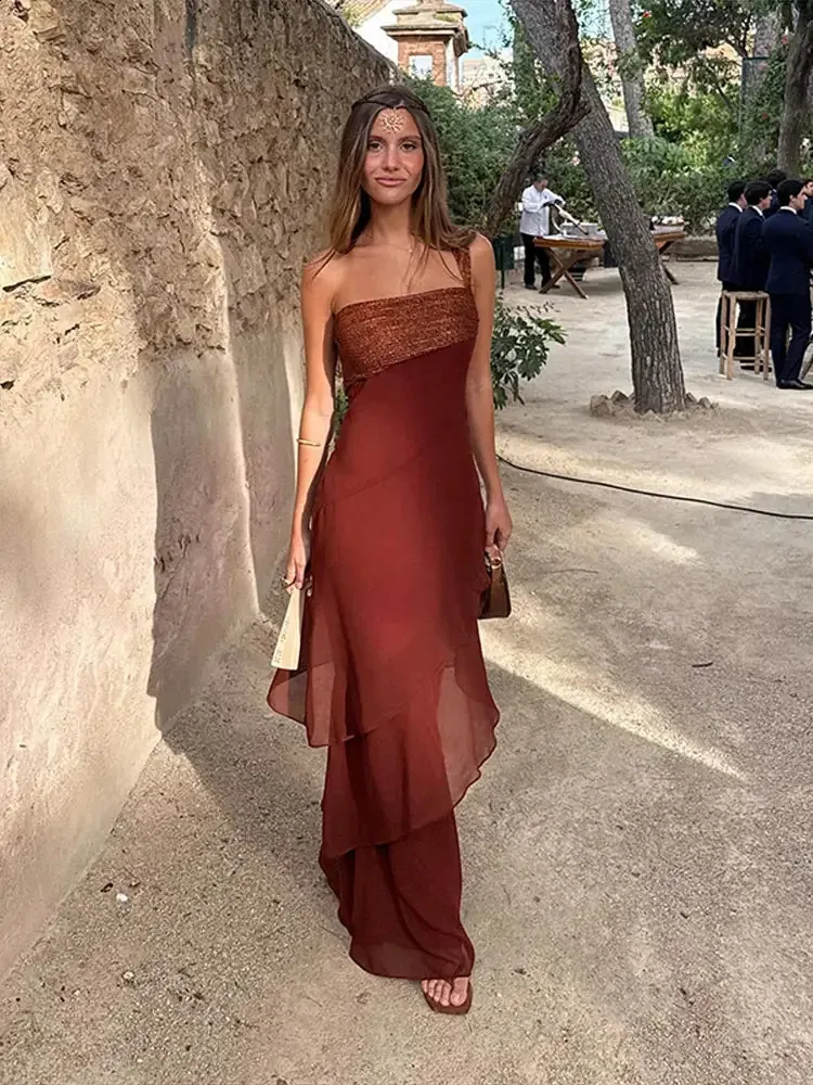 chiffon dresses summer Shiny One Shoulder Maxi Crop Top Dress For... From Zhi04, Rs.3,252.48 Plus Size Evening Dresses _alt_Nunn-Bush-Mens-Jarvis-Cap-Toe-Oxford-Shoes Pink 04/02/2026 Size:4XLB