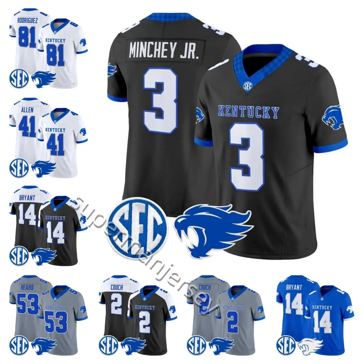 Kentucky Wildcats American Football Shirts 2021 2027 From