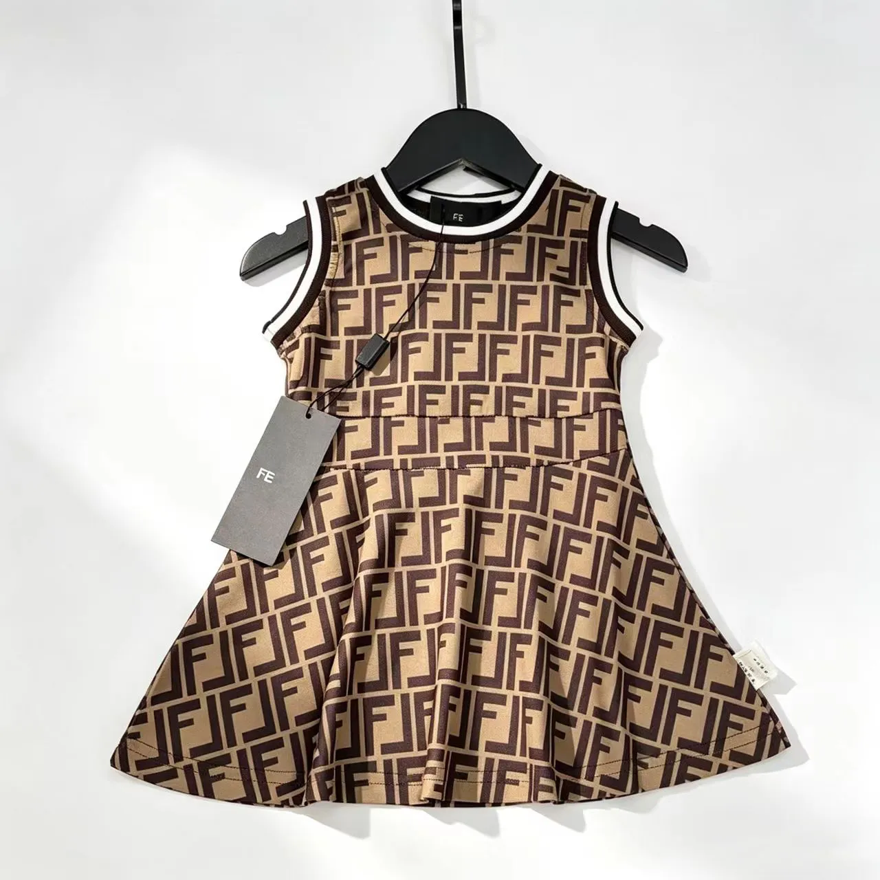 Summer Sleeveless Pinafore Princess Girls Black Dress... From Kmmart, Rs.2,667.67