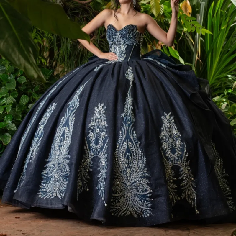black glitter quinceanera dresses Off Shoulder Ball Blue Ball... From Zaomeng321, Rs.29,438.54 swatches-feel-the-vibrations-sequin-mini-dress