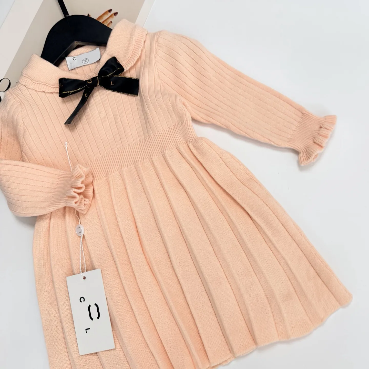 knit princess dresses Peter Pan Collar Dress For Girls With... From Kmmart, Rs.3,152.65 easy doll dress pattern
