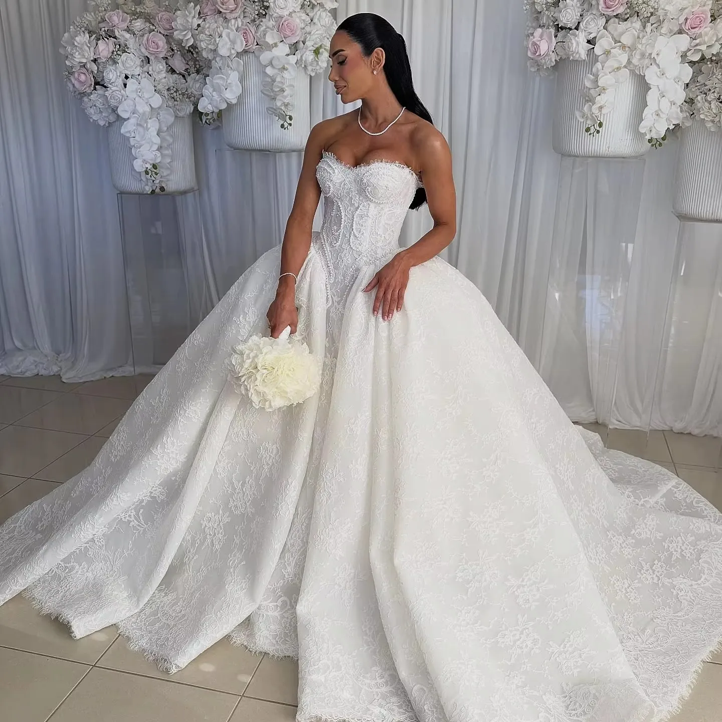 ball gown princess corset wedding dresses Luxury Sweetheart Dress Lace Ball... From Donnaweddingdress12, Rs.26,992.31 Pink 24 Stylish Boho Mother-of-the-Bride Club Events beden:XXS (00-0) Customization service is also