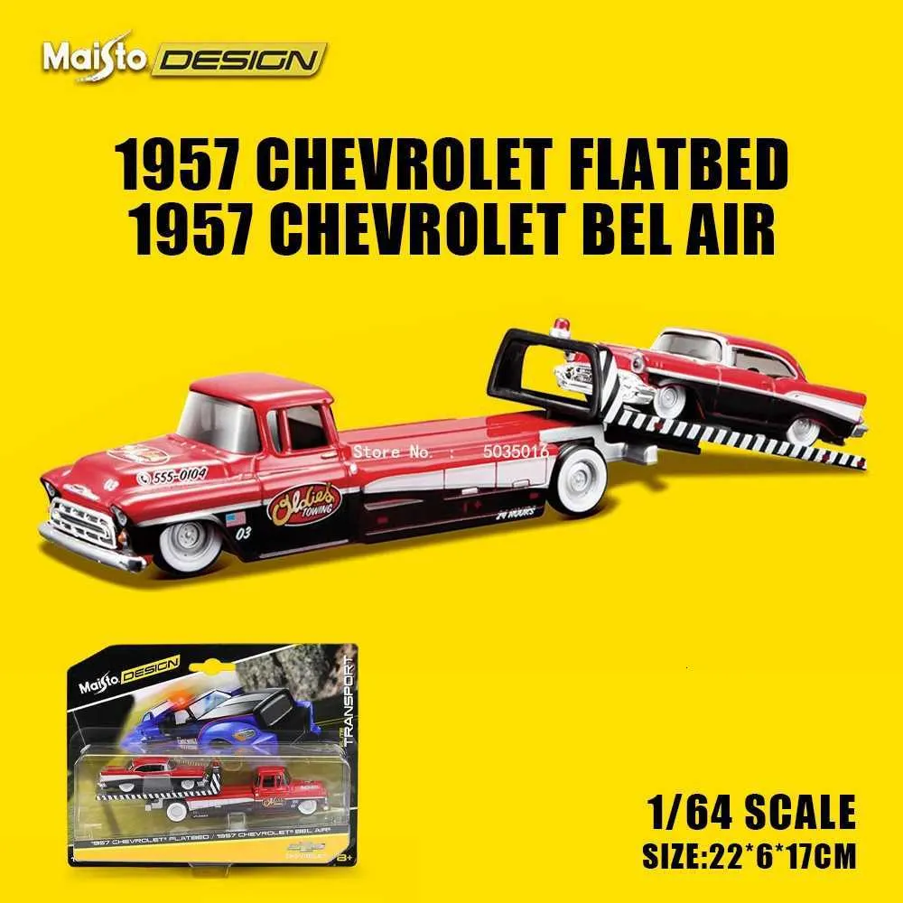 マイスト 1957 シボレーフラットベッド u0026 1959 シボレーインパラSS