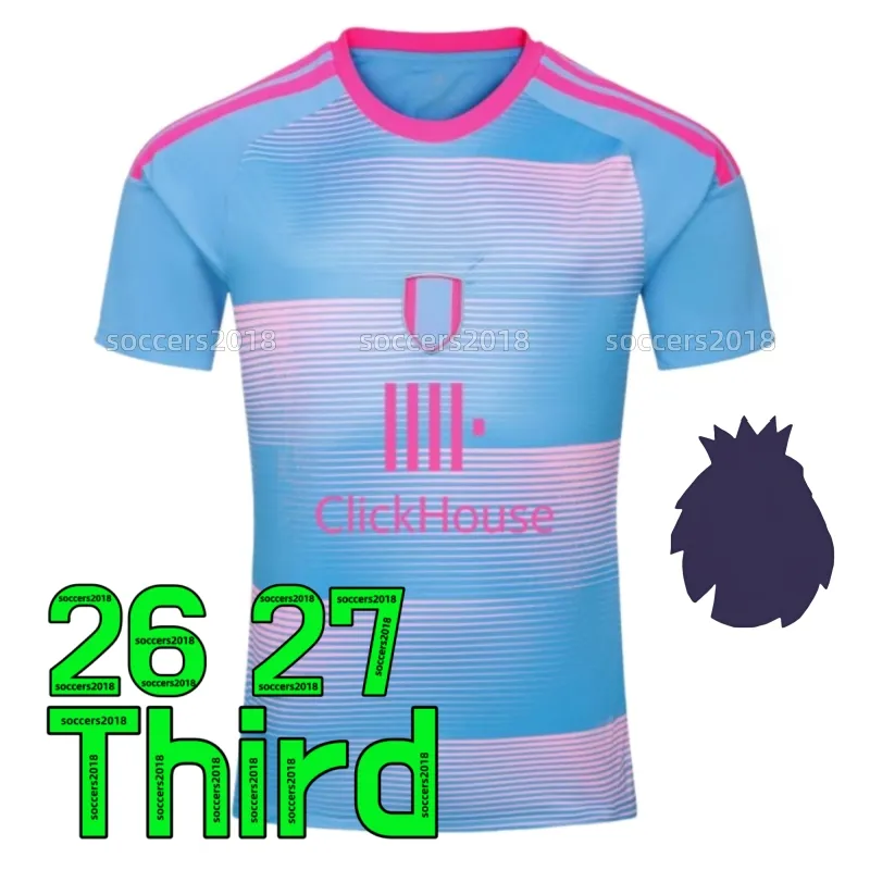 26 27 Fulham SMITH ROWE Soccer Jersey ROBINSON From