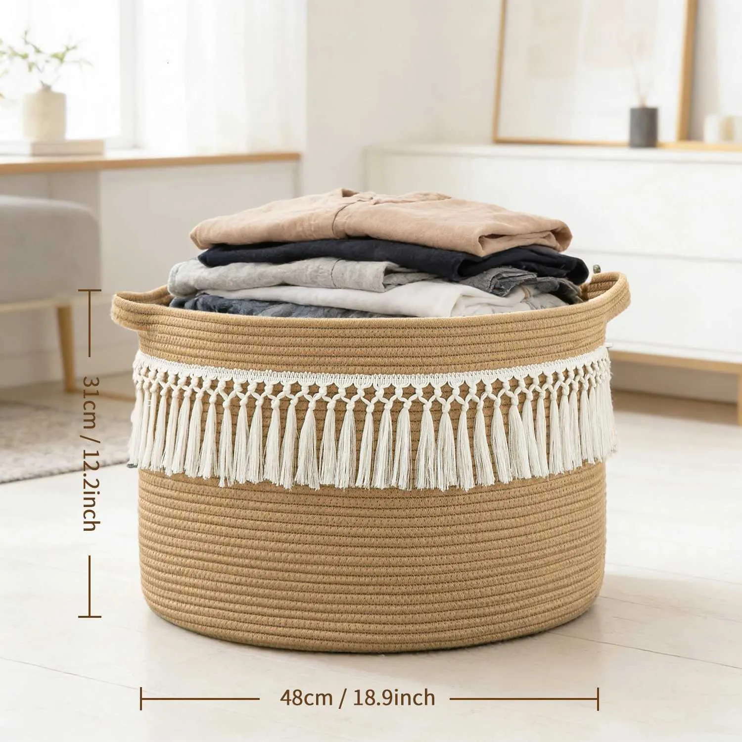 2026 Körbe Gewebt Große Decke Lagerung Baby Korb... Von 25,23 €