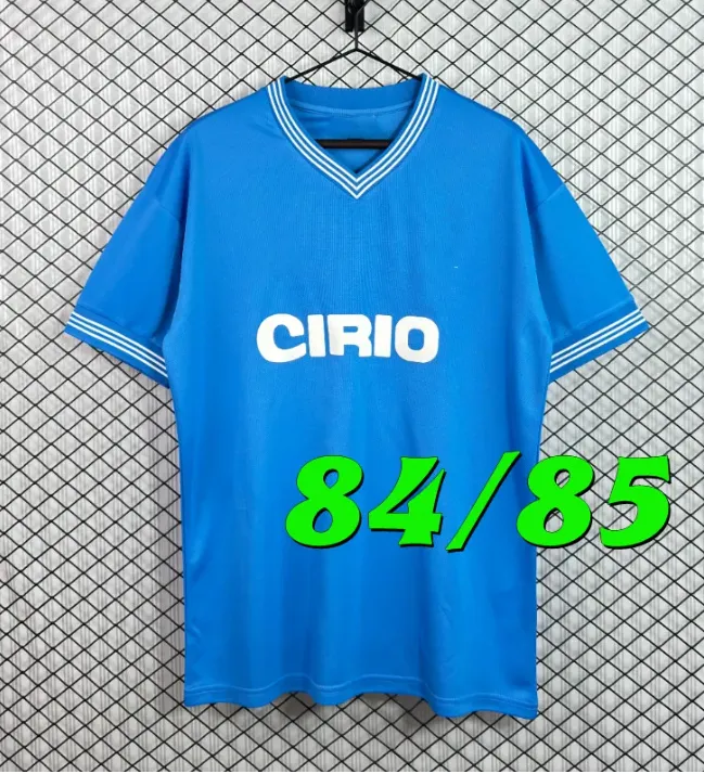 ナポリレトロサッカーユニフォーム 1981 1982 1984 1989 1990 1991