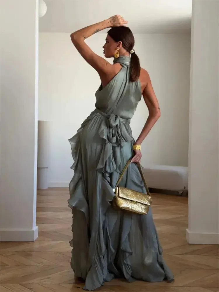2026 Street Style Womens Urban Halter Neck Ruffle... From Vitalab, Rs.3,165.94