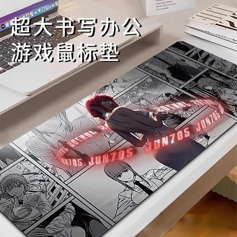 2D アニメマウスパッド特大厚手高品質ゲームコンピュータオフィス