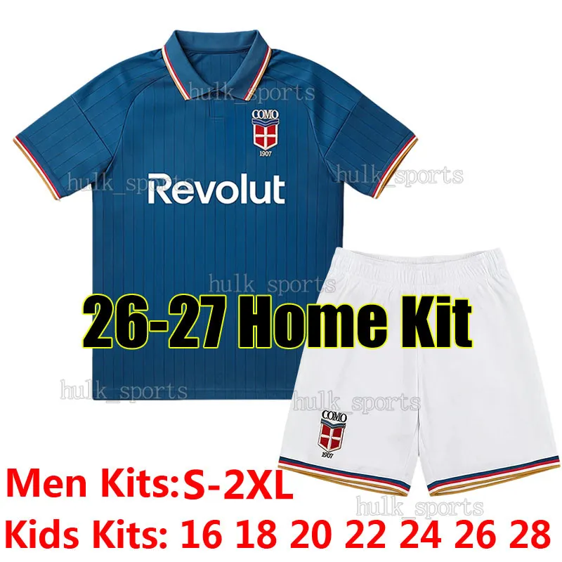 4XL 26/27 コモ 1907 ニコパスサッカーユニフォーム DOUVIKAS DA CUNHA