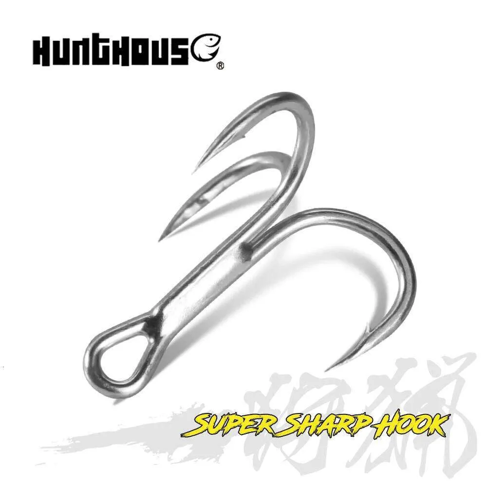 Hunthouse Treble Hook 3-Prong Steel Alloy Bulk for Ice Fishing Saltwater  Hard Lure from Dhgate Fishing Hooks - price 14.08