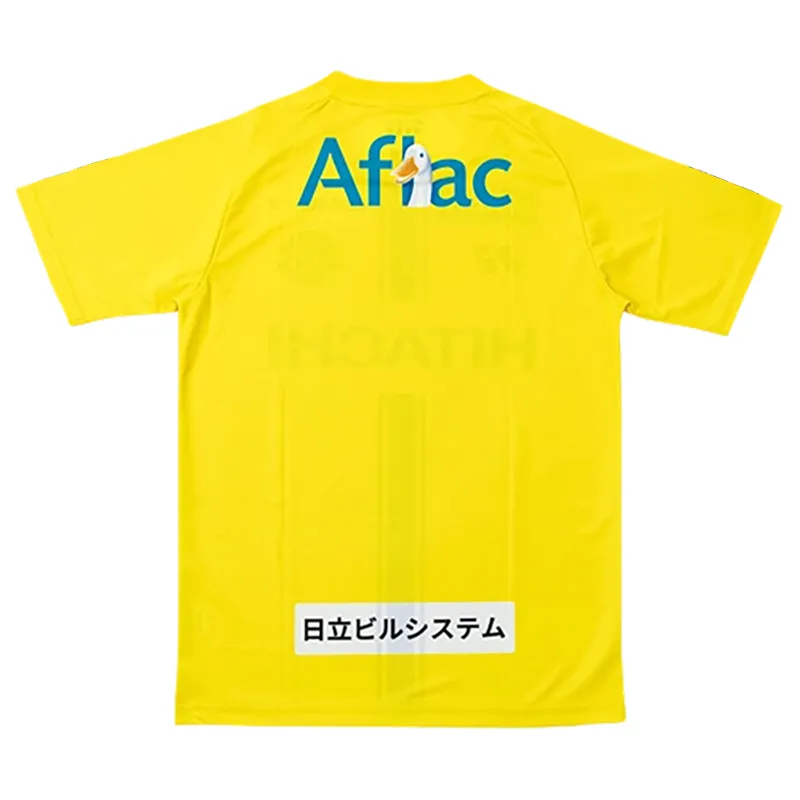 KASHIWA REYSOL イエローシャツ L 番号27 26 27 Kashiwa Reysol Mens Soccer Jerseys KOGA HOSOYA From