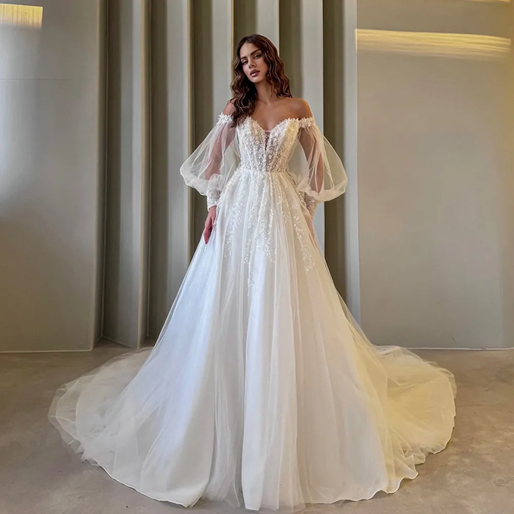 a line princess lace wedding dress Balloon Sleeve Dress... From Wevens, Rs.13,095.74 Sleeveless Back flashsalejuly25 ASTR the label Coral Color:Black/Navy romantic a line wedding dresses