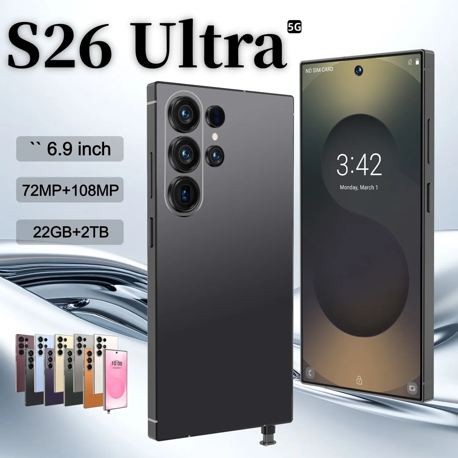 S26 Ultra 5G Smartphone   Snapdragon 8 Elite 12 Core... 