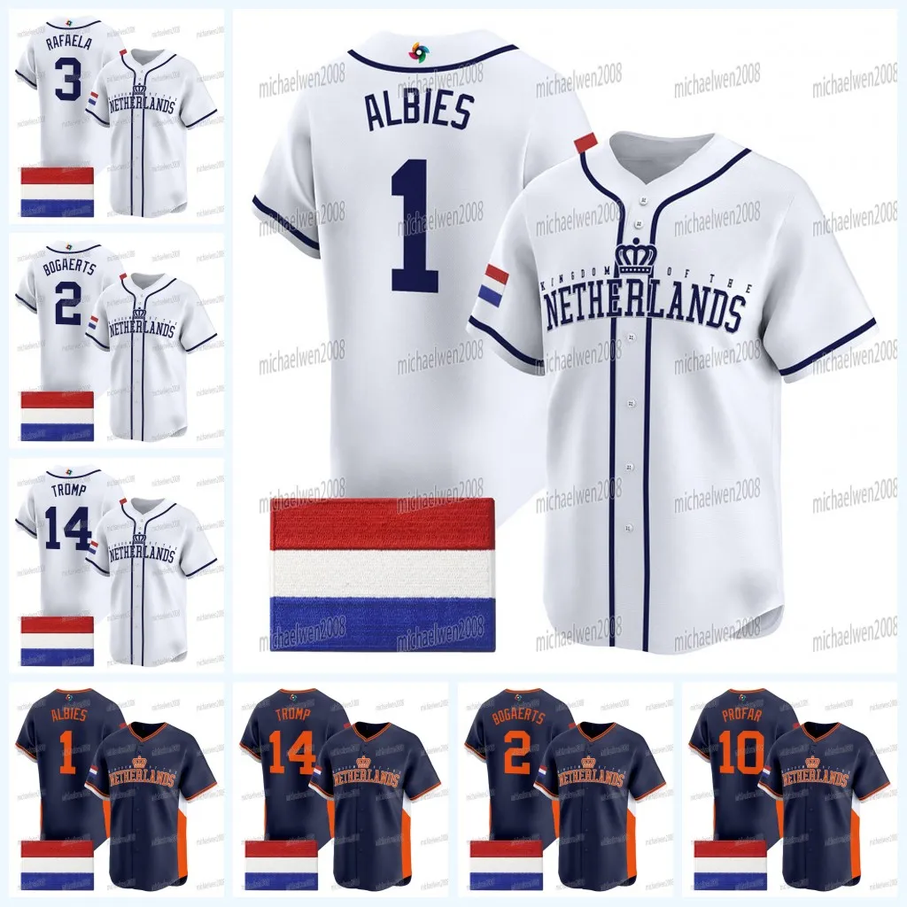Team Netherlands 2026 World Baseball Classic Jersey  From