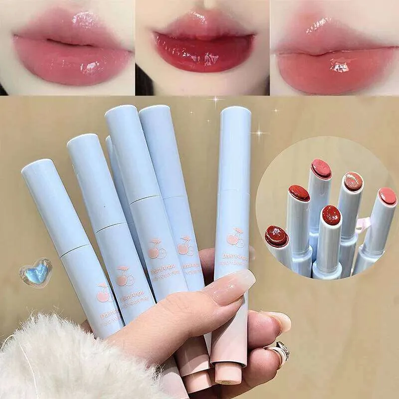 Mirror Glossy Lipstick Long Lasting Moisturizing Natural Plumper Lip ...