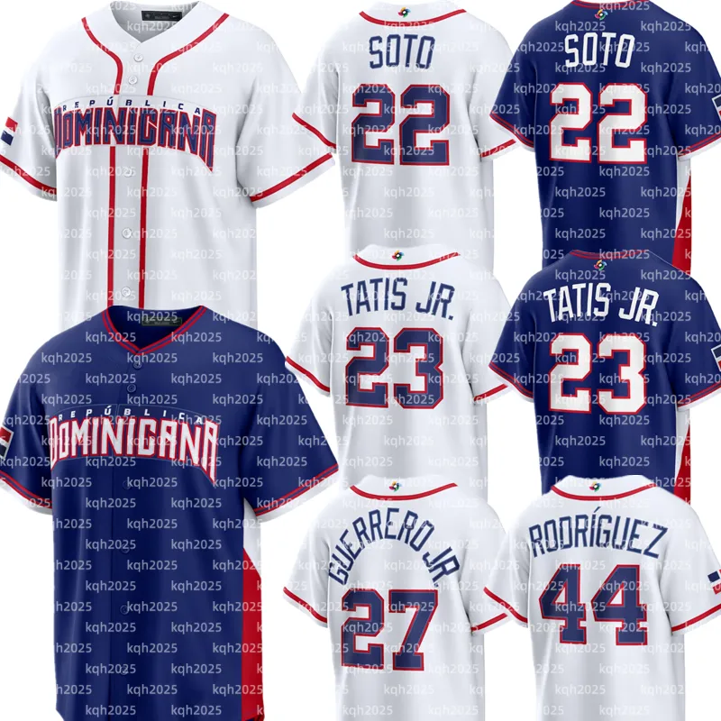 2026 WBC 世界ドミニカ共和国野球ユニフォーム フアン ソト