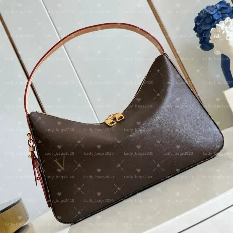 Designer Genuine Leather Tote Handbag with Zipper Closure and Interior ...