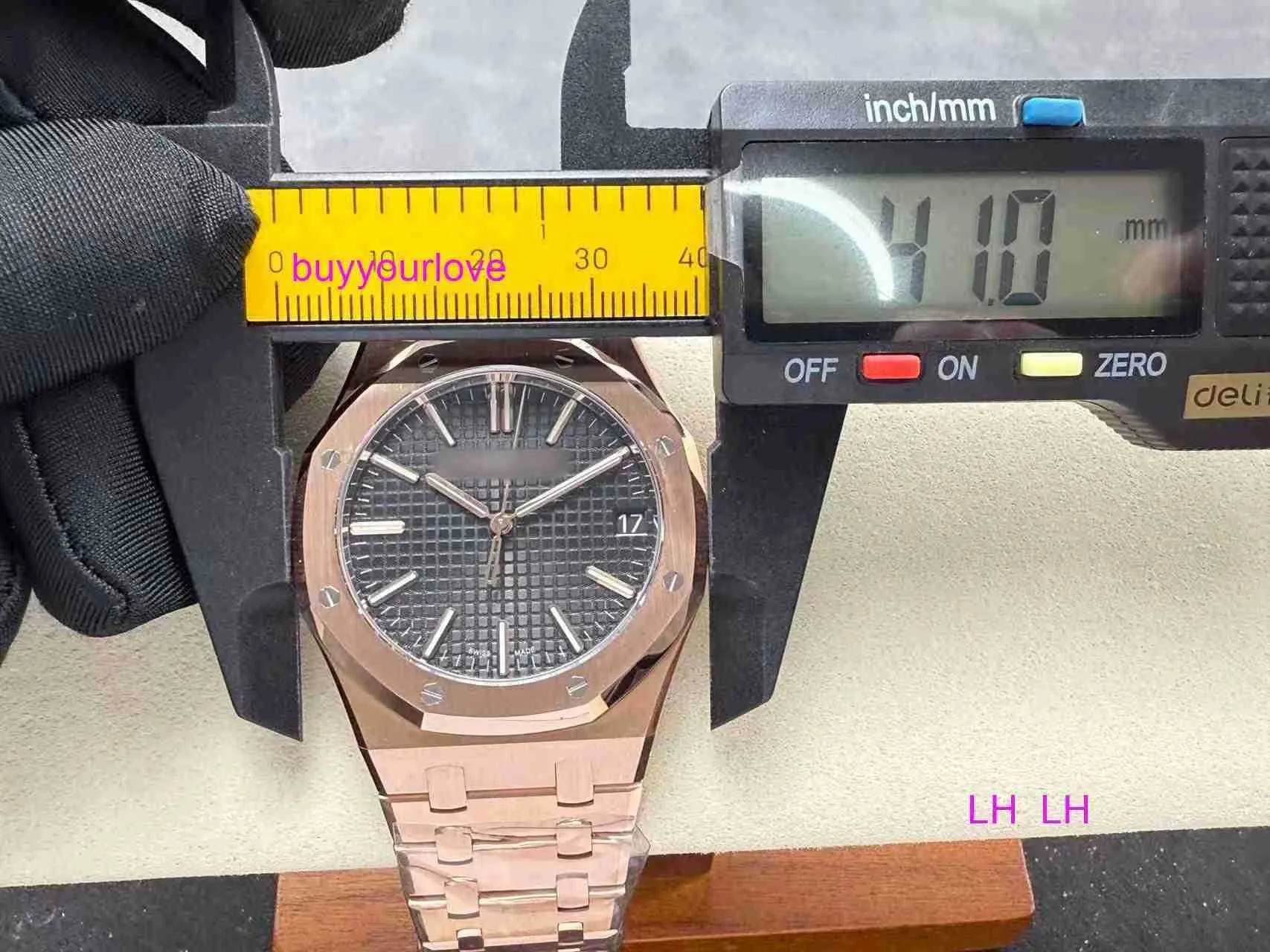 Mechanical Hand-Winding Unisex Watch with 40mm Dial and Sapphire ...