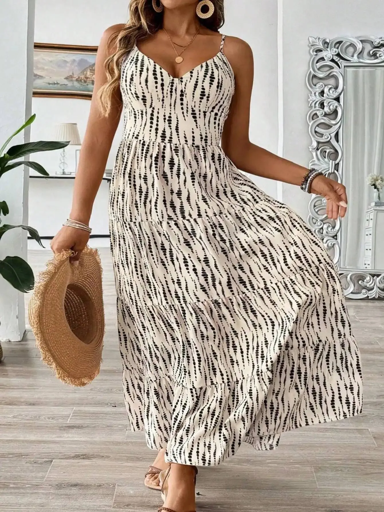 plus size maxi dress boho 100% cotton Dress/Maxi dresses plus size fit M to XL floral boho dress