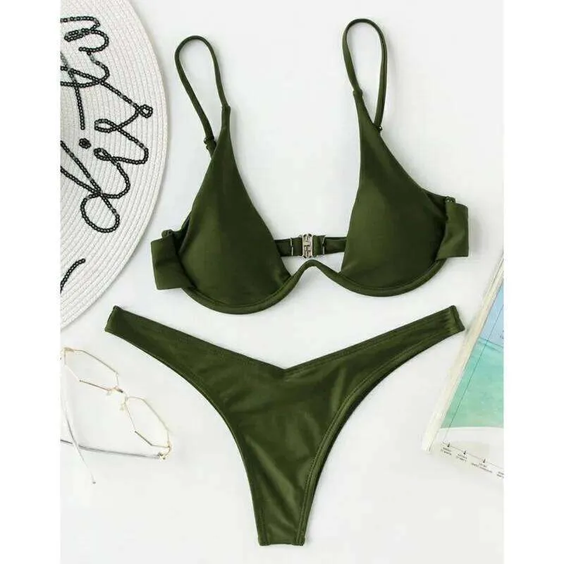 Y260303 Sexy Push Up Bikini Set Brazilian Swimwear For Women Beach ...