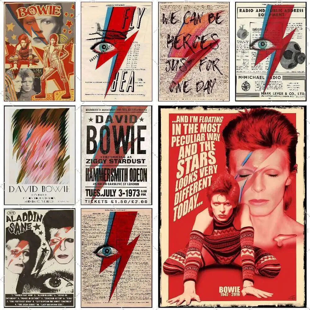 D David B B Bowie Poster High Definition Waterproof... From Alvarado113 ...