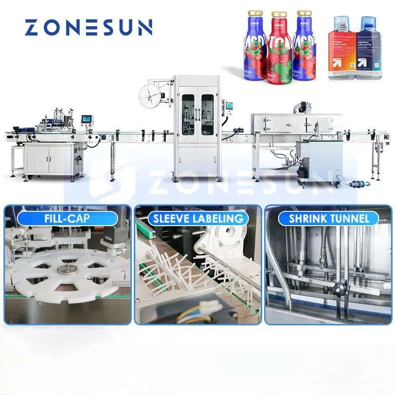 ZONESUN Automatic Bottle Filling And Capping Machine... From ...
