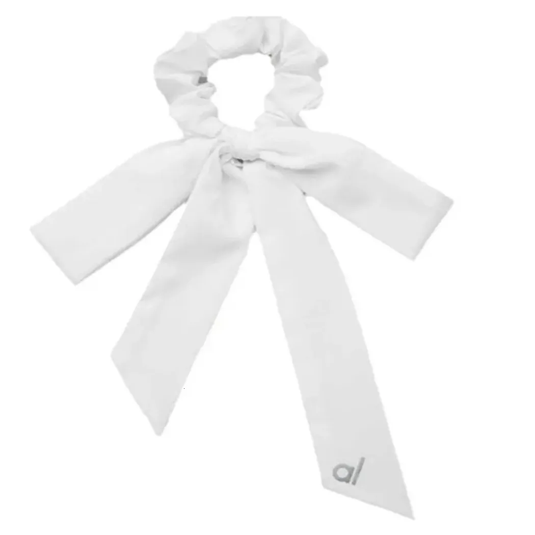 Designer Adjustable Bowknot White Cloth Hairband For... 