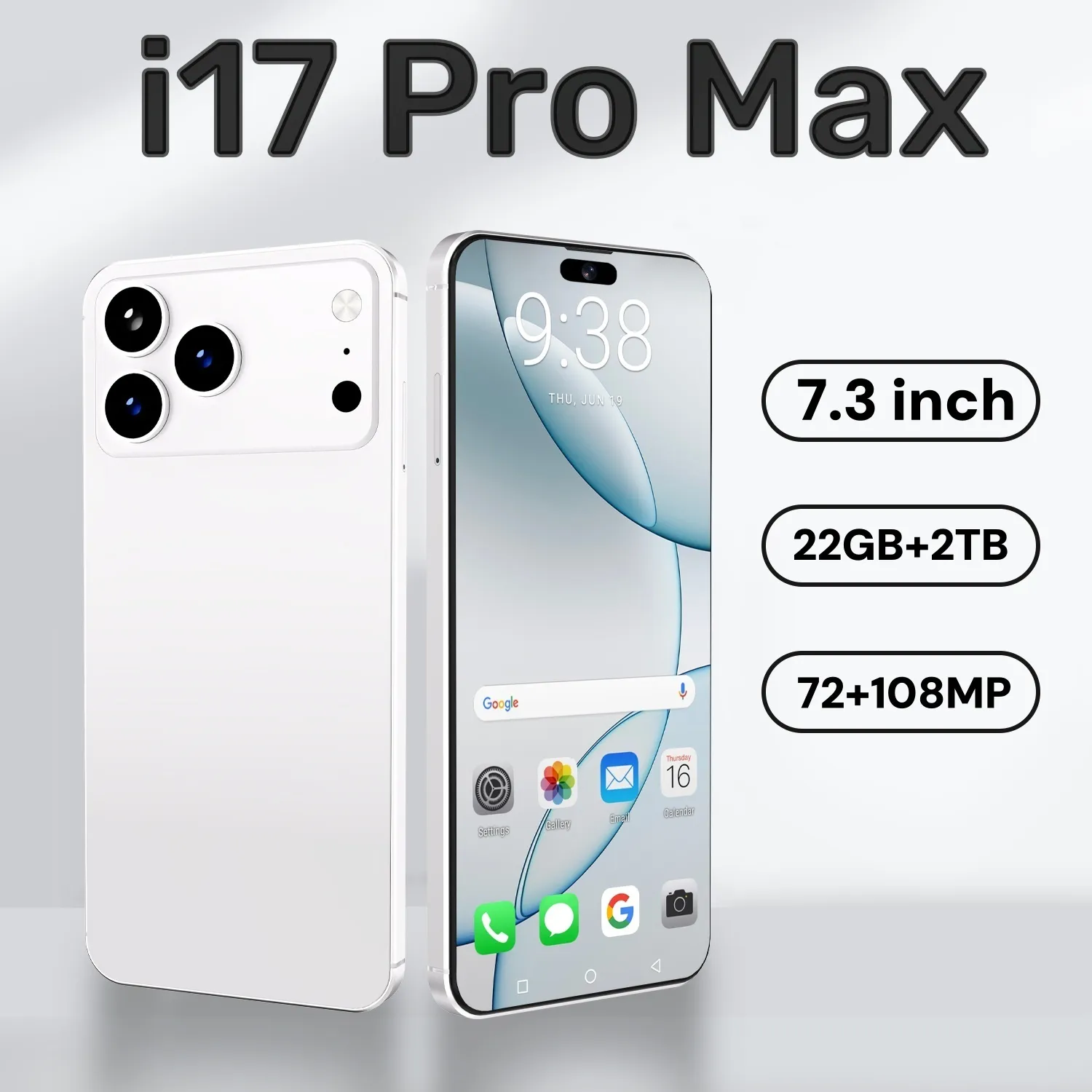 I17ProMax Global 5G Small Smartphone With Snapdragon... 