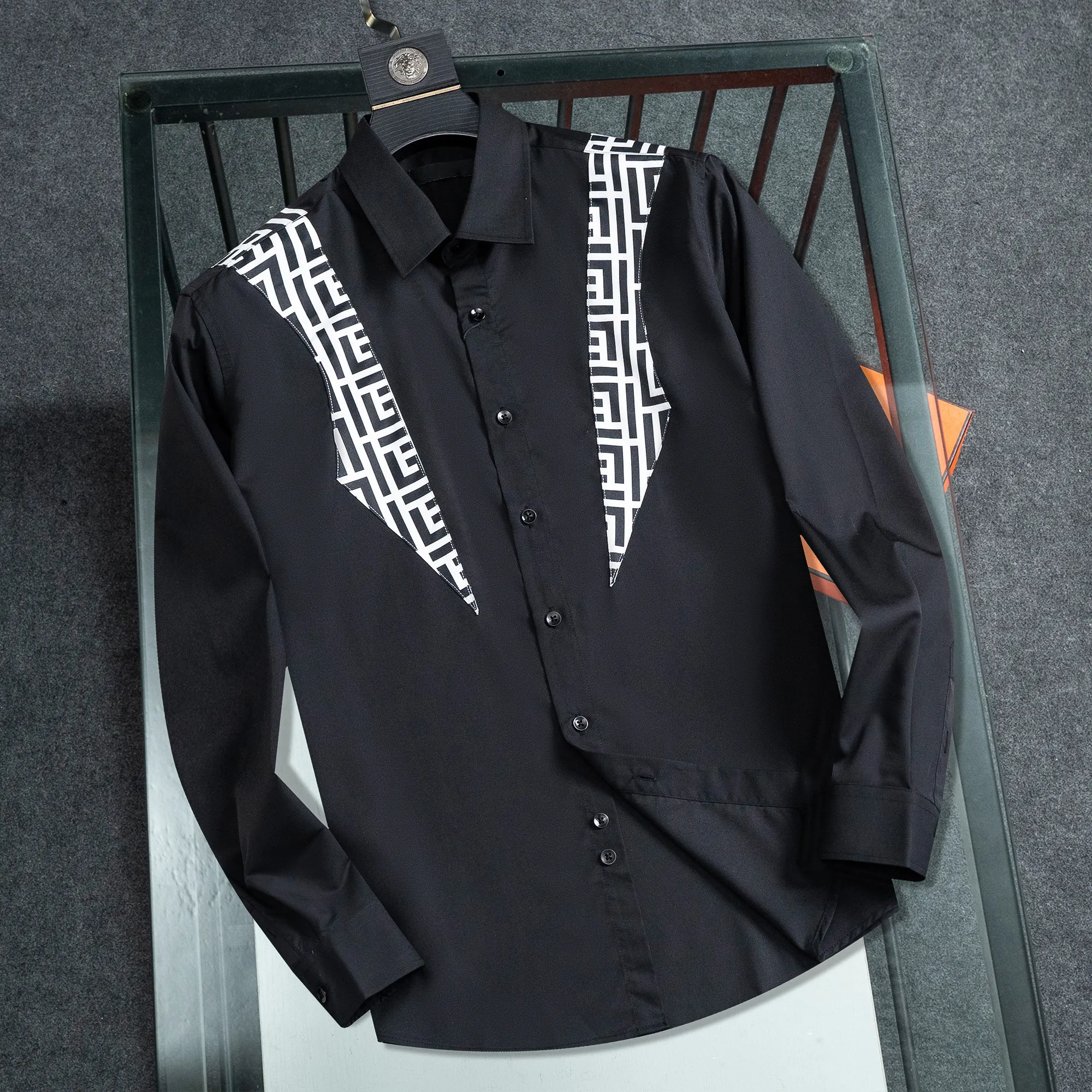 Brand 2026 Designer Long Sleeve Dress Shirts ... From Moxiaobo, $41.94 |  DHgate.Com