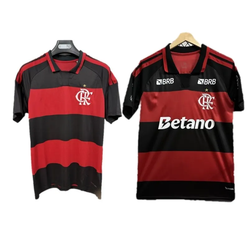 Flamengo Soccer Jersey 2026/27 Mens Short Sleeve Polyester