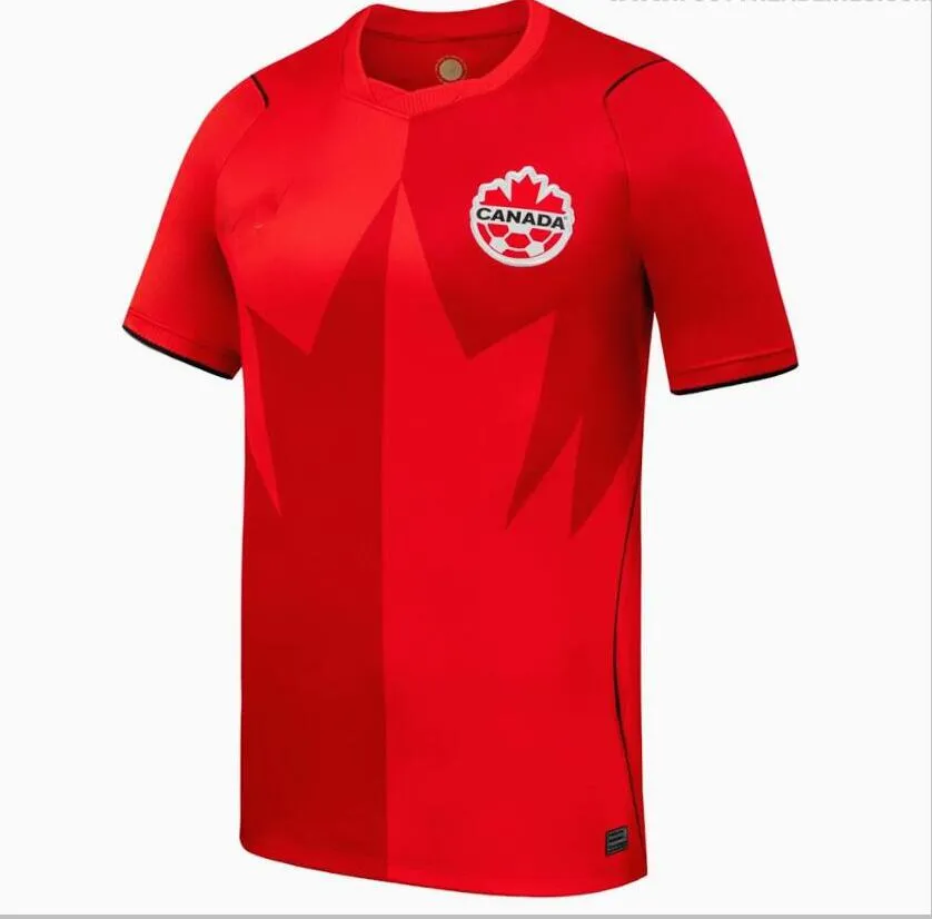 Men's 2026 Canada Soccer Jersey Short Sleeve Polyester Breathable