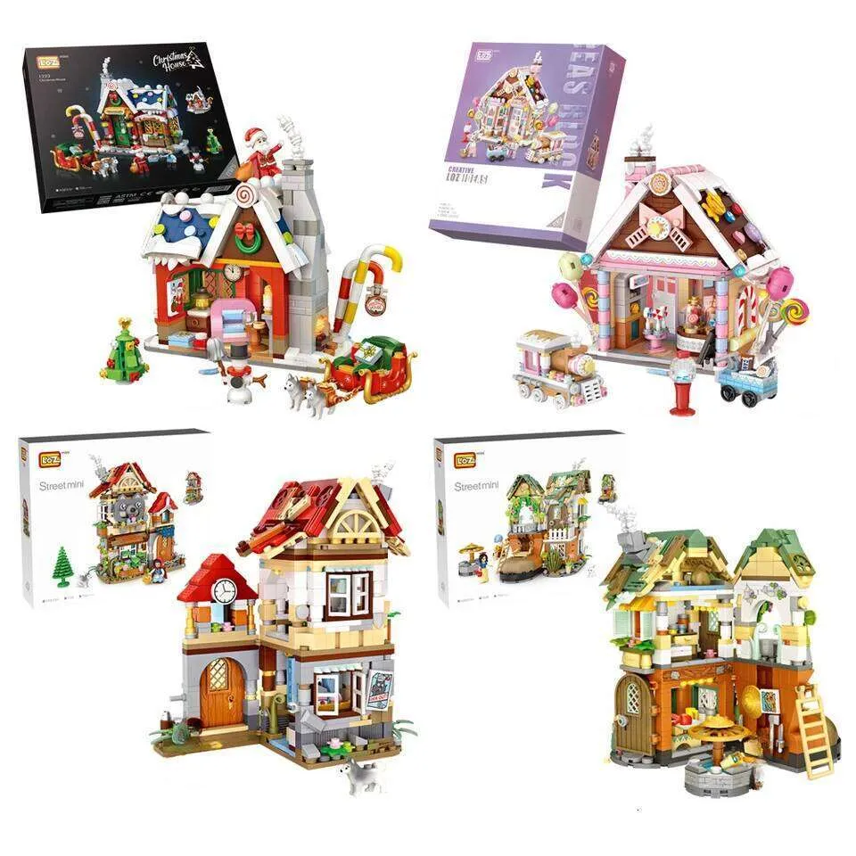 LOZ Blocks DIY Building Bricks Christmas Candy House... From Greensboro ...