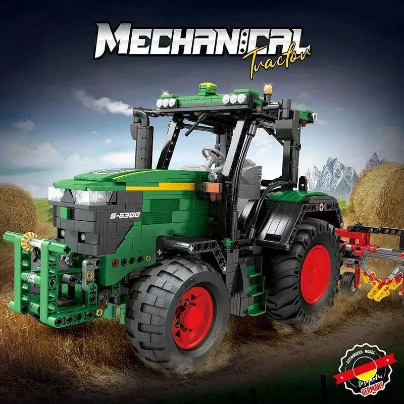 Tractor Using Blocks Z260305 Agricultural Tractor Building Blocks... From Joyful_noise, $58. ...