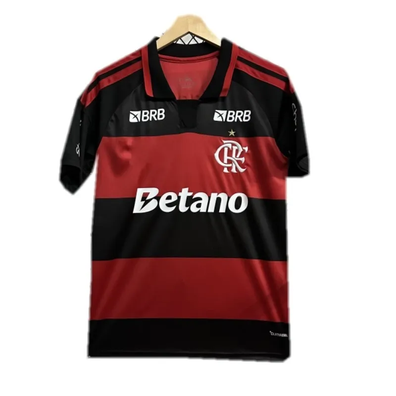Flamengo Soccer Jersey 2026/27 Mens Short Sleeve Polyester
