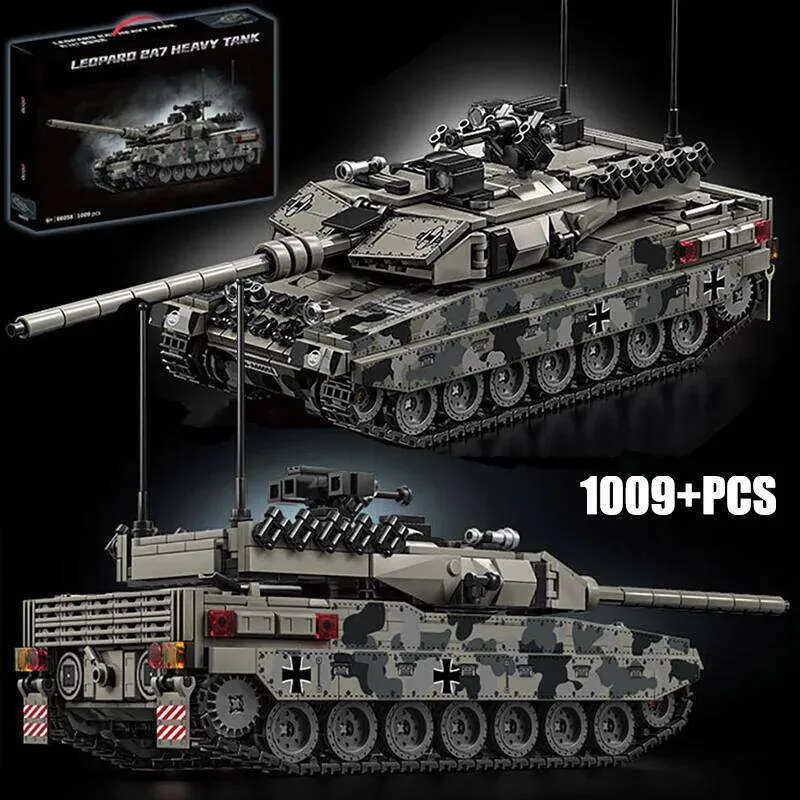 MOC Military Building Blocks Tank Set Leopard 2A7,... From Ridge02, $25 ...