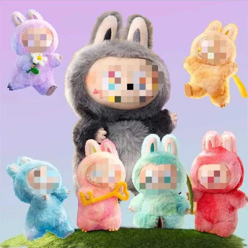 Torquoise Labubu Labubu Blind Box Plush Keychain Third Generation... From Mengyang08, $5 ...