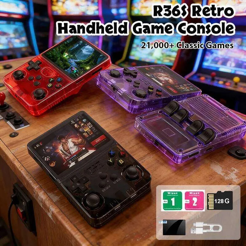 R36S Retro Handheld Game Console 4.3 In... From Serafina5, $31.56 ...