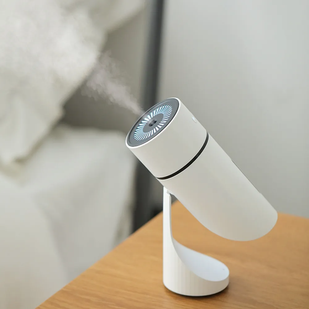 Mini Desktop Humidifier USB with Air Purification and Nightlight for ...