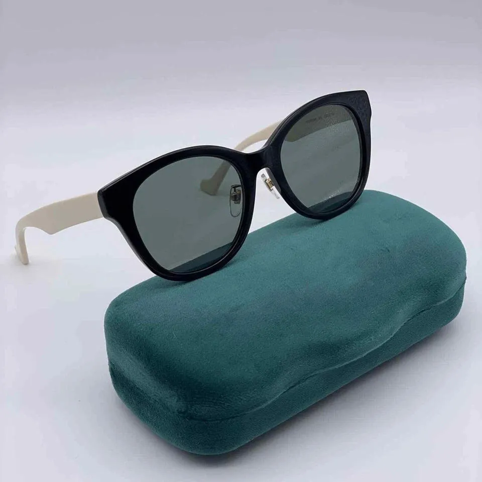 Women Acetate Round Frame Sunglasses with UV400 Protection  display picture 2