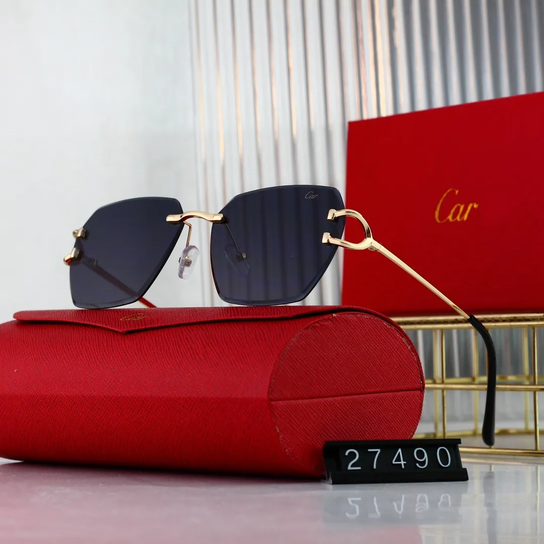 12A Designer Rimless Sunglasses For Women Luxury... From Golden_watches ...