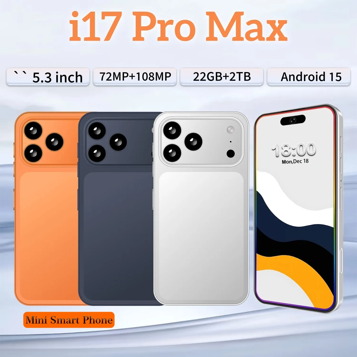 I17Pro Max Smartphone   Snapdragon 8 Elite 12 Core 5G... 