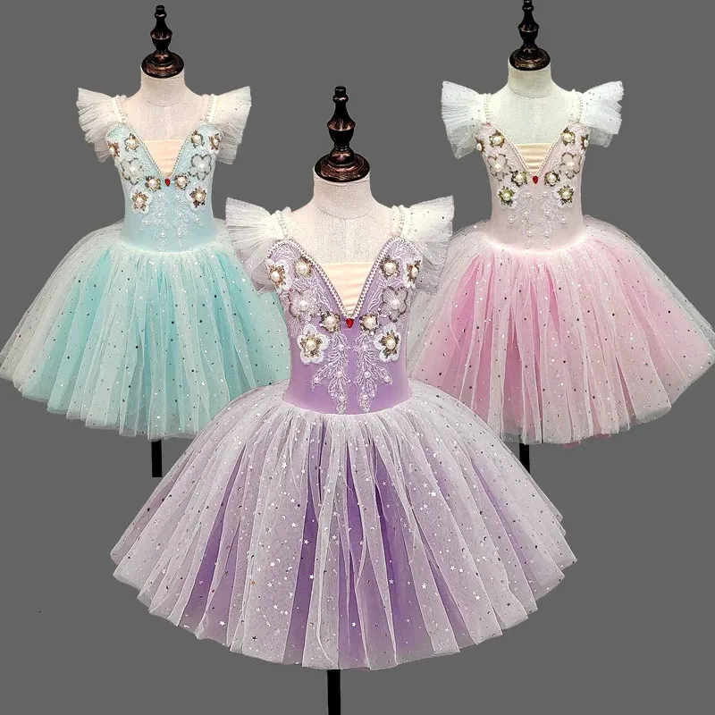Vestido De Ballet Para Niñas, Falda Tutú, Disfraz De Cristal | Meses
