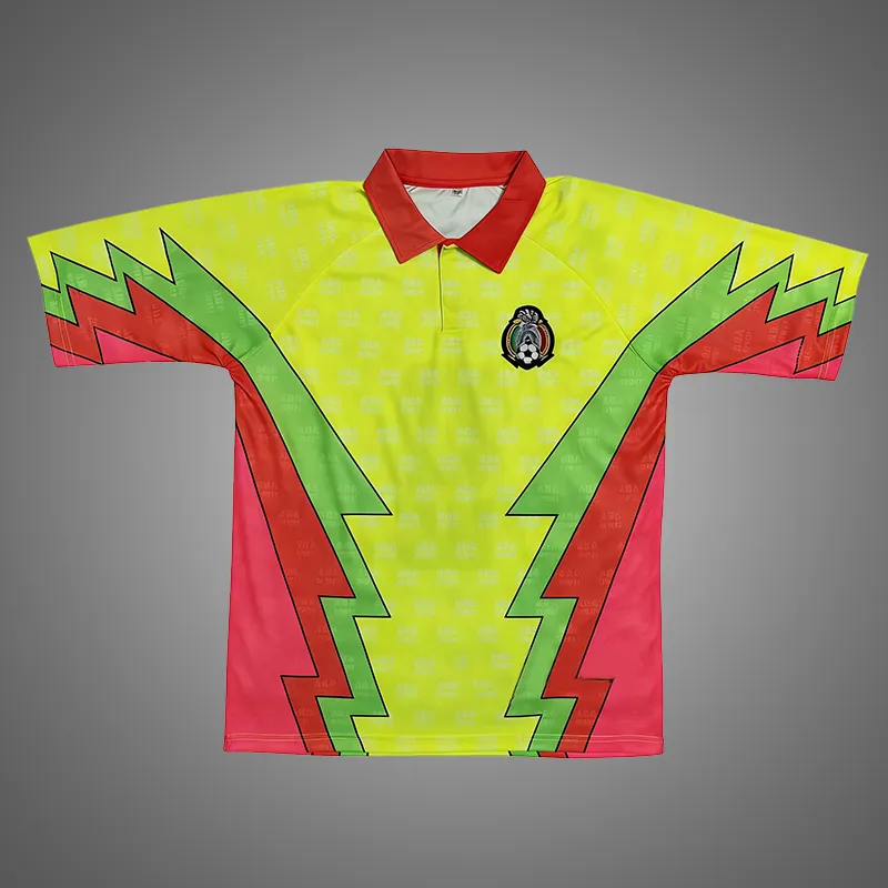 レトロ 1992 1995 JORGR CAMPOS サッカーユニフォームメキシコゴール
