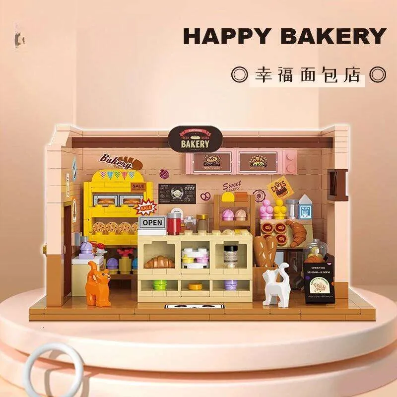 Bread Micro Bricks City View Mini Building Blocks Set... From Kaffeina ...