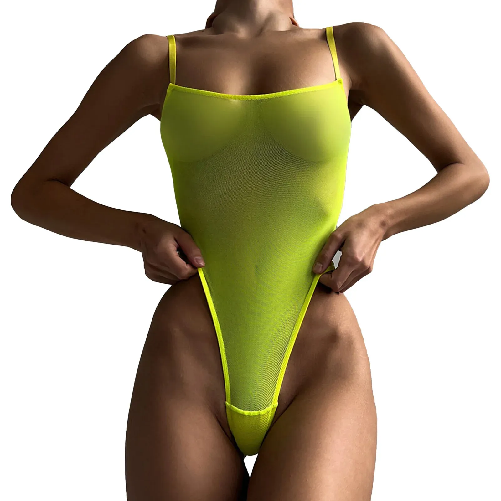 Sexy See Through Mesh High Cut Female Swimwear... From 11,36 | DHgate Sexy See Through Mesh High Cut Female Swimwear... From 11,36 | DHgate