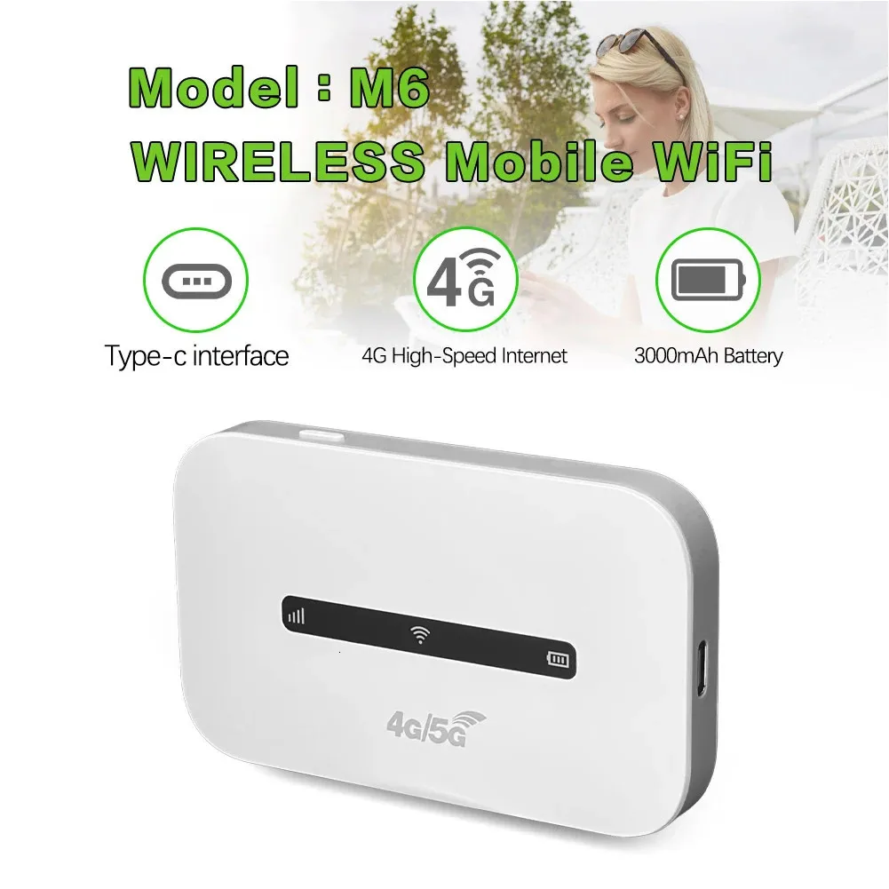 4G/5G Mobile WiFi Router 150Mbps 4G LTE Wireless Router 3000mAh ...