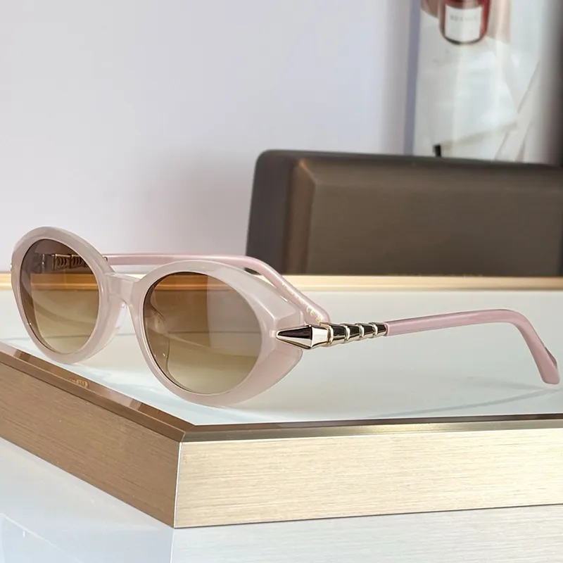 Designer Sunglasses Oval Full Frame Acetate Alloy UV400  display picture 1