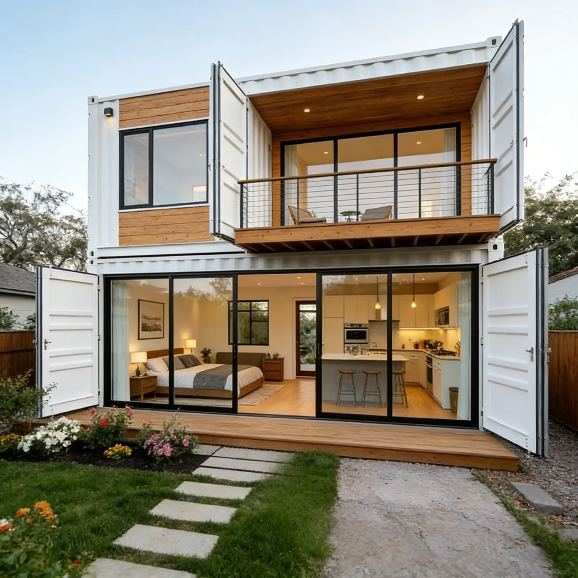Outdoor Folding Modular Container Homes Expandable... From ...