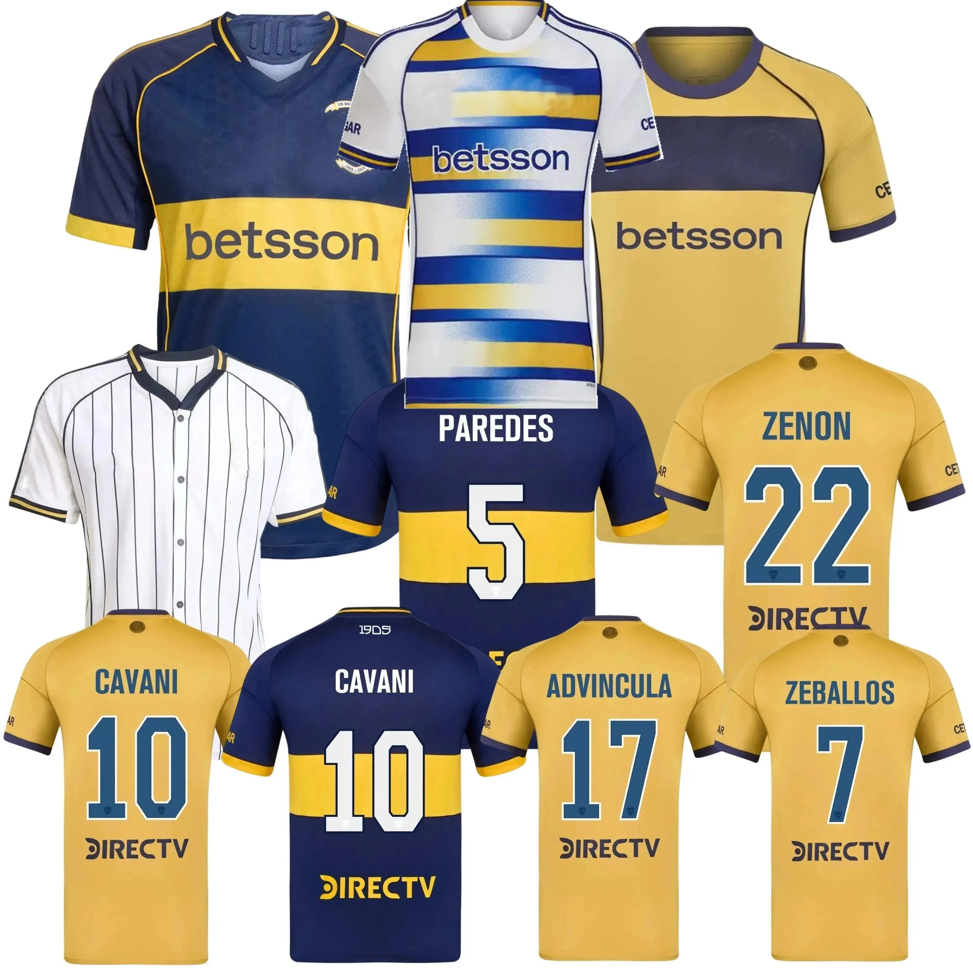 5 de Copas - Indumentaria de futbol | Boca Juniors 2004 Titular - Carlos Tevez 10 - Bordado y estampado - Edición Jugador - Carlos Tevez 10 - Talles disponibles: S - M - L